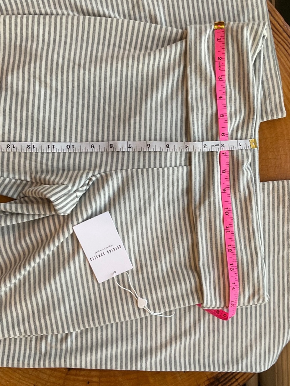 Seeking Sunsets Striped Fold Over Lounge Pants NWT Size Large - Picture 6 of 12